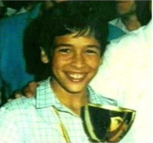 Futbolcuların çocukluk halleri