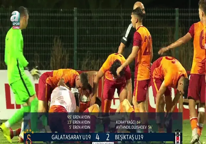 GOL | Galatasaray U19 4-2 Beşiktaş U19