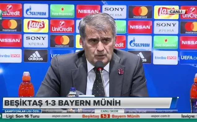 Şenol Güneş: Bayern bizim şansımız