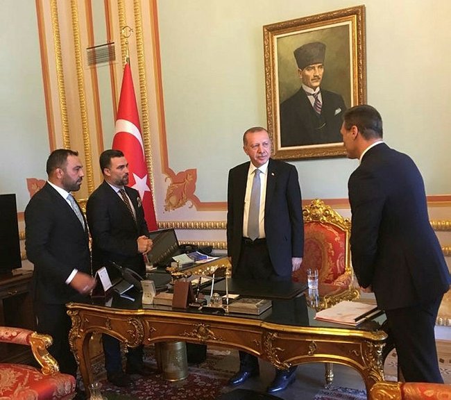 Hakan Ünsal - Alpay Özalan - Recep Tayyip Erdoğan