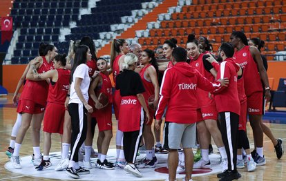 A Milli Kadın Basketbol Takımı Arnavutluk maçı hazırlıklarına başladı!