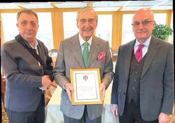 Rahmi Koç’a 60. yıl mazbatası