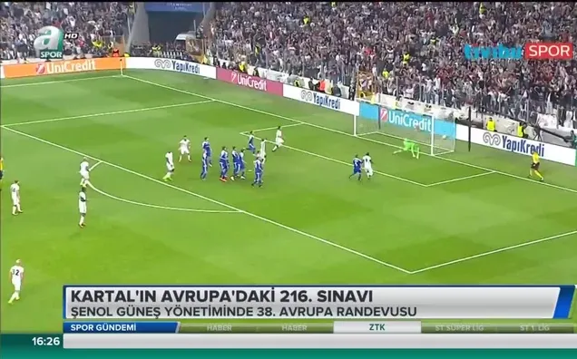 Beşiktaş'ın Avrupa'daki 216. sınavı