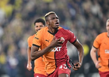 G.Saray'da Osimhen belirsizliği!