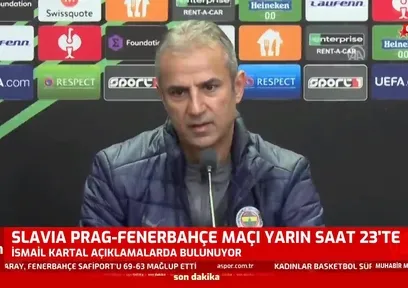 İsmail Kartal'dan S. Prag maçı öncesi açıklamalar!