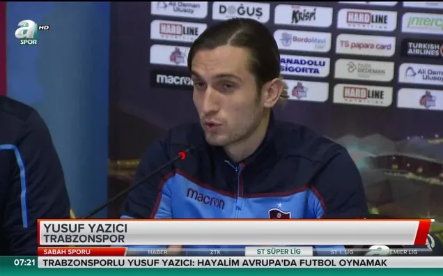 Yusuf Yazıcı: "Hayalim Avrupa'da oynamak"