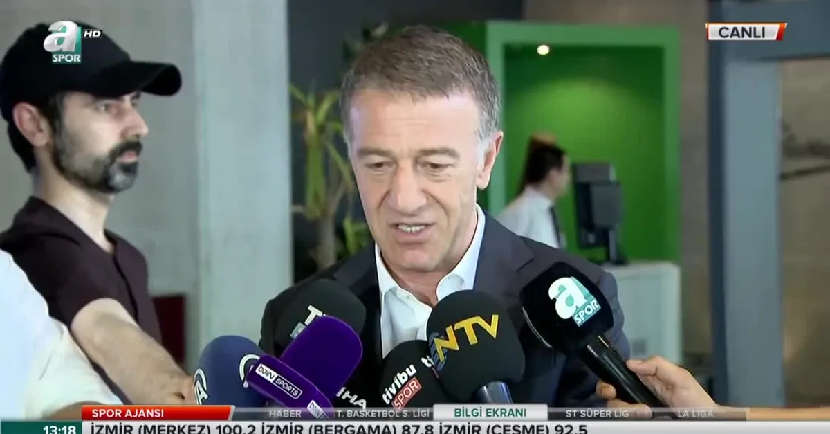 Ahmet Ağaoğlu'ndan transfer açıklaması
