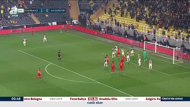 Fenerbahçe 4-1 Kayserispor | MAÇ ÖZETİ