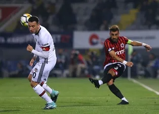 Beşiktaş deplasmanda kayıp