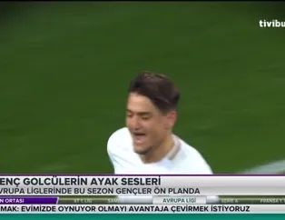 Genç golcülerin ayak sesleri