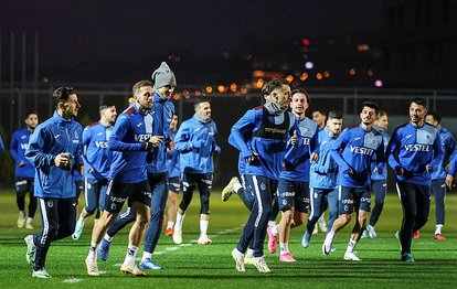 Trabzonspor Başakşehir maçı çalışmalarını tamamladı