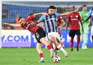 Trabzonspor ile Gaziantep FK berabere kaldı!