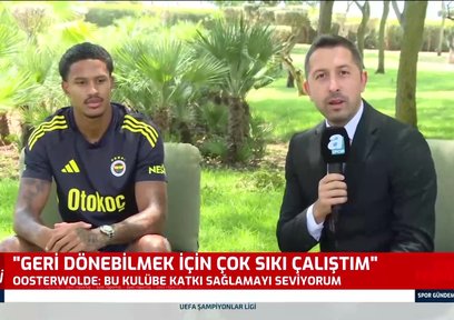 Jayden Oosterwolde'den flaş açıklamalar!