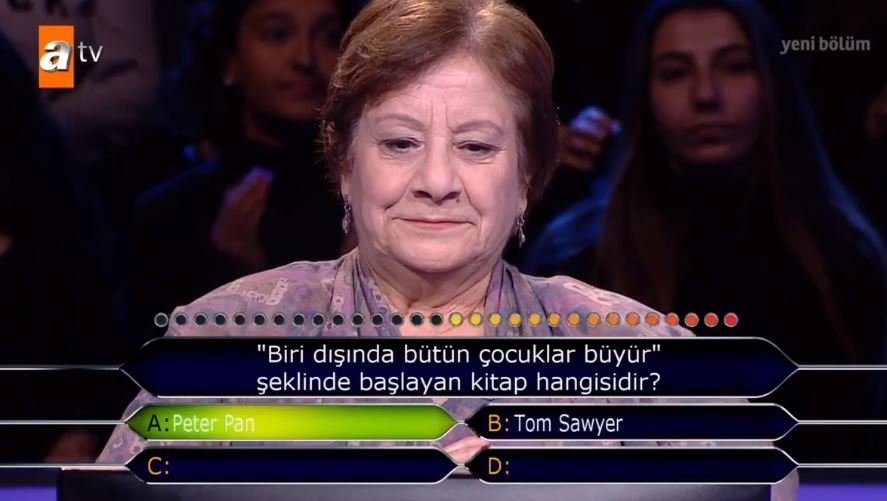 Kim Milyoner Olmak İster 788. son bölüm soru ve cevapları 26 Kasım 2018