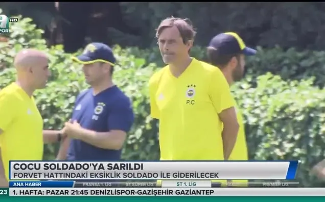 Cocu Soldado'ya sarıldı