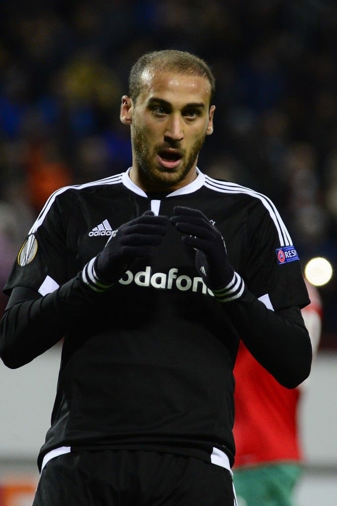 Lokomotiv Moskova - Beşiktaş maçından kareler