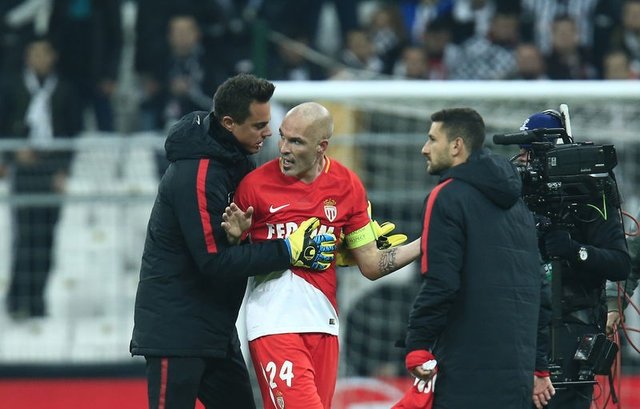 Beşiktaş - Monaco maçı sonrası olay