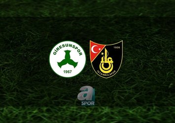 Giresunspor - İstanbulspor | CANLI