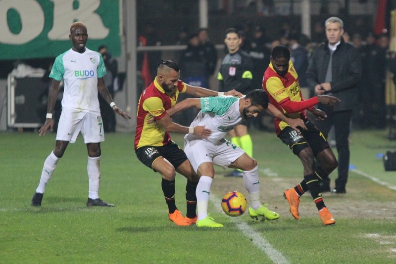 Göztepe - Bursaspor maçından kareler...