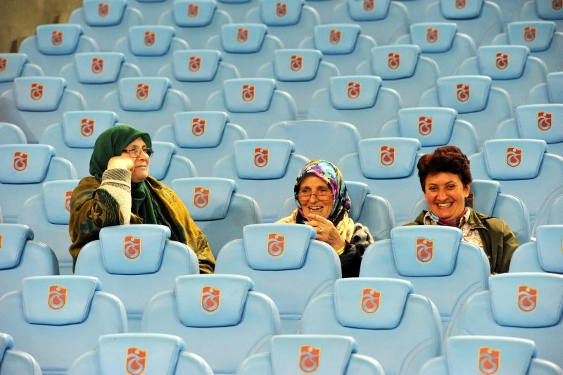 Trabzonspor - Kayserispor maçından kareler