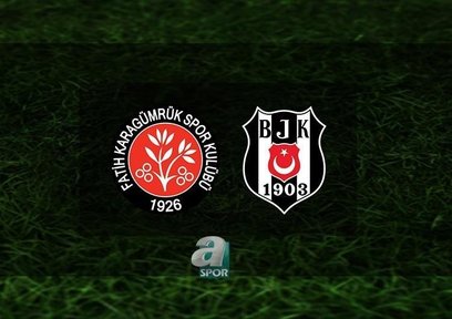 Karagümrük - Beşiktaş | CANLI