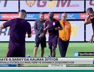Ndiaye Galatasaray'da kalmak istiyor