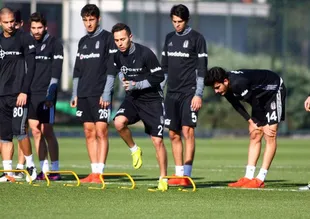 Kartal'da Benfica hazırlıkları başladı