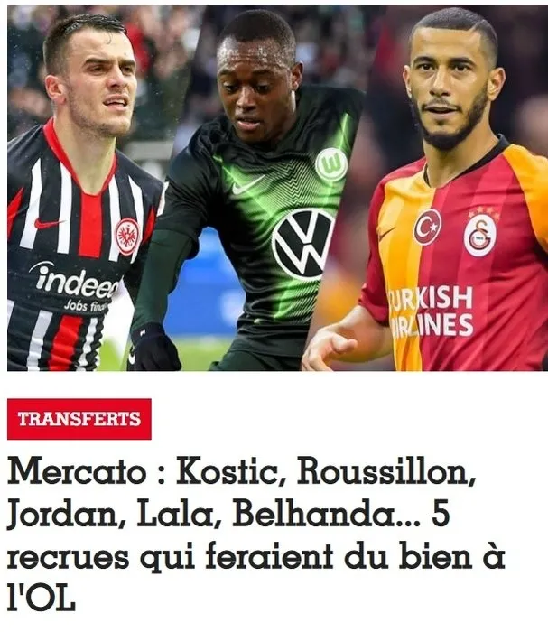 Galatasaray'a Belhanda piyangosu! Fransız basını duyurdu - 1