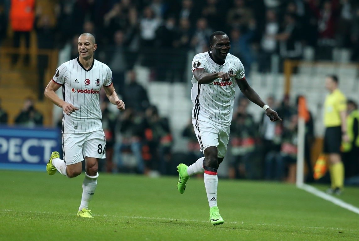 Beşiktaş - Hapoel Beer Sheva maçından kareler