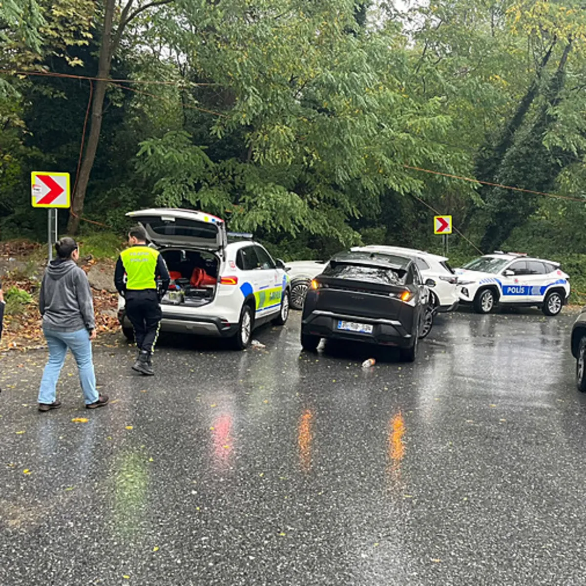 Osimhen'in sevgilisi trafik kazası geçirdi