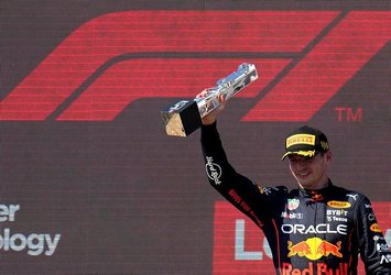 Fransa'da kazanan Max Verstappen!