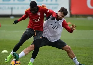 Galatasaray'da derbi hazırlıkları sürüyor