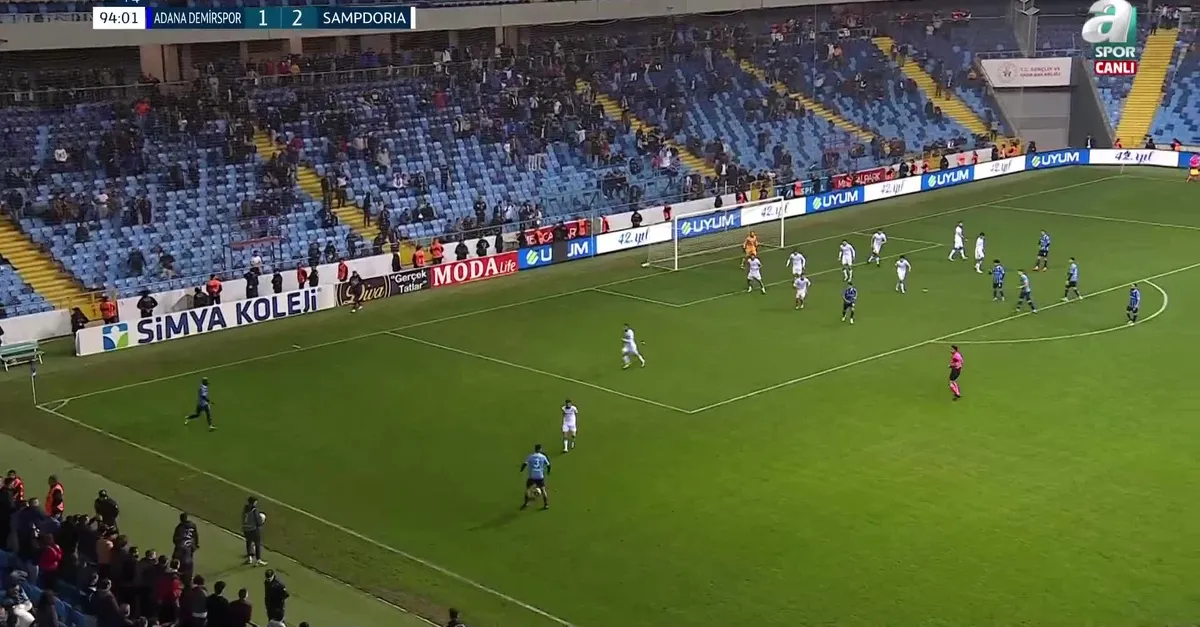 GOL | Adana Demirspor 2-2 Sampdoria