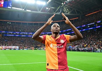 Osimhen: G.Saray taraftarıyla biz bir aileyiz!