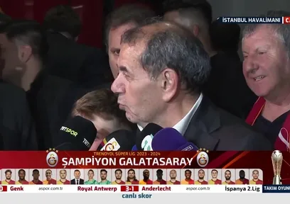 Dursun Özbek: Yine iyiler kazandı!