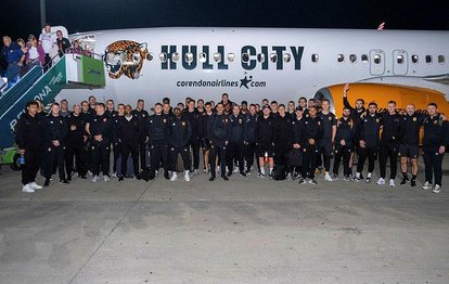 Hull City yüzlerce taraftarıyla Antalya’ya geldi