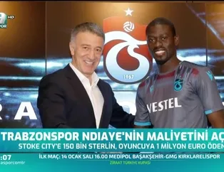 Trabzonspor Ndiaye'nin maliyetini açıkladı