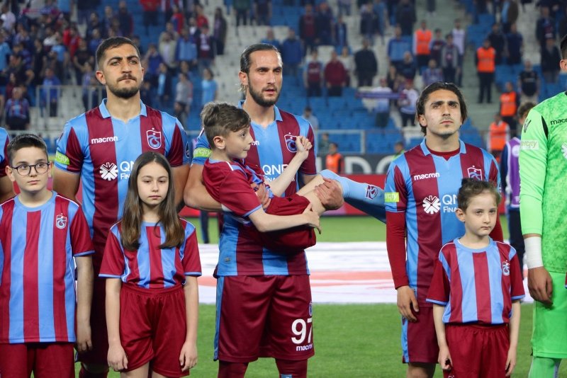 Trabzonspor - Kayserispor maçından kareler