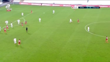 GOL | Bursaspor 1-1 Karşıyaka