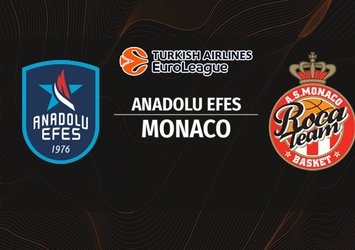 A. Efes - Monaco | CANLI