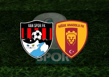 Vanspor - Niğde Anadolu | CANLI