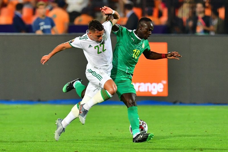 Senegal - Cezayir  maçından kareler...