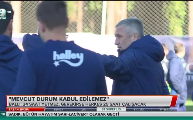 Volkan Ballı: "Mevcut durum kabul edilemez"