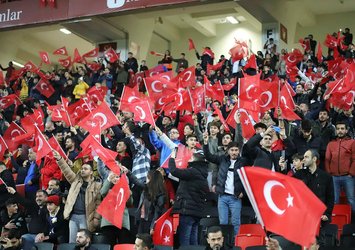 Gaziantep'te 21 yıl sonra milli heyecan