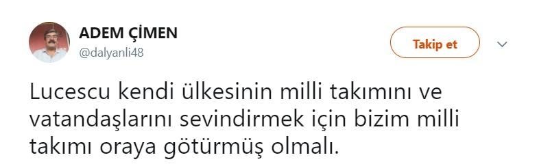 Lucescu’ya büyük tepki