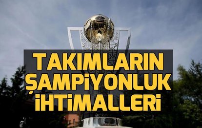 Hangi takım nasıl şampiyon olur? Beşiktaş nasıl şampiyon olur? Galatasaray nasıl şampiyon olur? Fenerbahçe nasıl şampiyon olur?