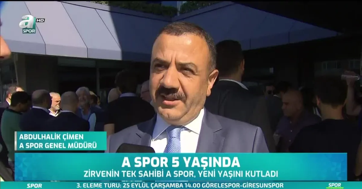 A Spor 5 yaşında
