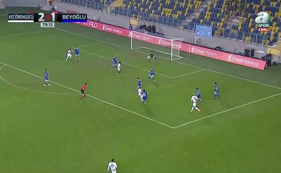 GOL | A. Keçiörengücü 3-1 Beyoğlu Yeni Çarşı