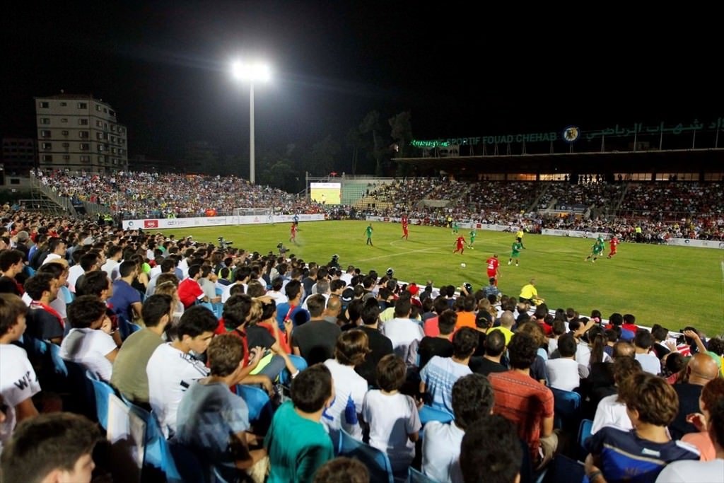 Futbol efsaneleri Lübnan’da rüzgar gibi esti