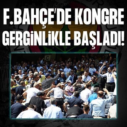 Fenerbahçe kongresinde gerginlik!